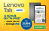 Werbebanner: Lenovo Tab gratis zum 12 Monate Digital-Paket mit E-Paper (Mo-So) für 31,99€ monatlich. Jetzt sichern!