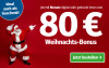 Weihnachtsmann präsentiert: 6 Monate Ihre Zeitung digital oder gedruckt lesen + 80€ Weihnachts-Bonus. Ideal als Geschenk.