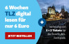 6 Wochen digital lesen für nur 6 Euro inkl. Verlosung von 5x2 Tickets für die DomStufen-Festspiele.